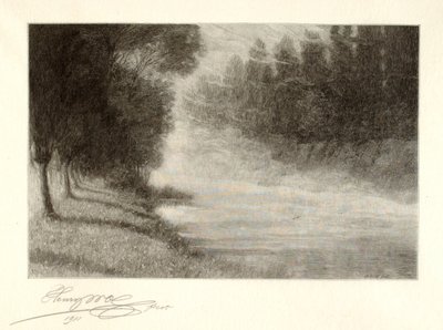 Zerstreuung der Nebel (Morgennebel) von Henry Wolf