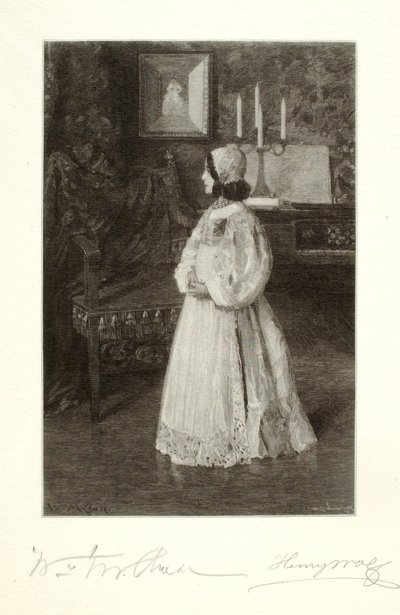 Die Tochter des Künstlers Alice von Henry Wolf
