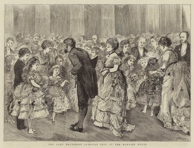 Der Kinderball der Lady Mayoress im Mansion House von Henry Woods