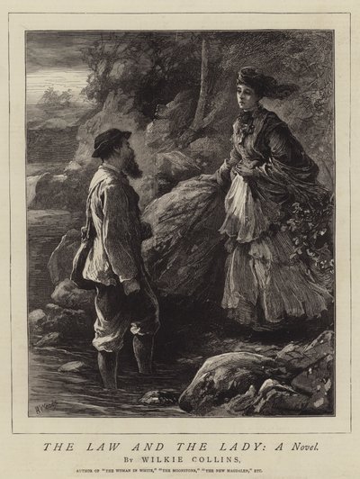 Das Gesetz und die Dame, ein Roman von Henry Woods