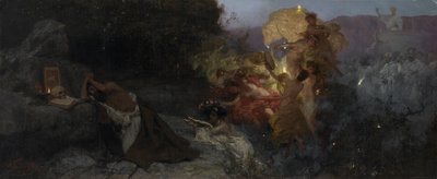Die Versuchung des Heiligen Hieronymus von Henryk Siemiradzki