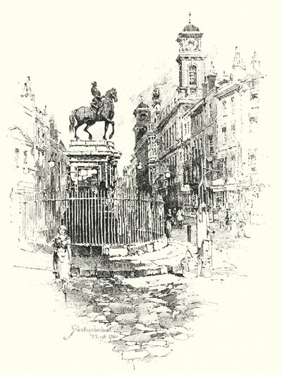 Northumberland House von Herbert (after) Railton