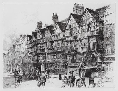 Staple Inn von Herbert (after) Railton