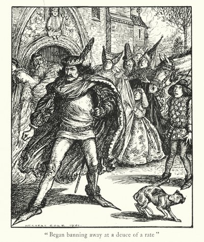 Ingoldsby Legenden: Die Warnung des Gotteslästerers von Herbert Cole