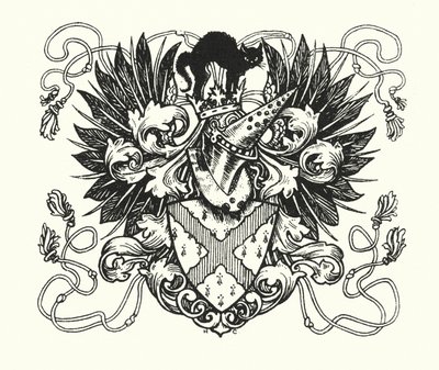 Ingoldsby Legenden: Titelbild-Illustration von Herbert Cole