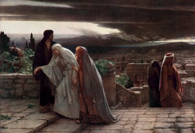 Die Rückkehr vom Kalvarienberg von Herbert Gustave Schmalz