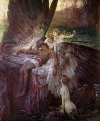Die Klage um Ikarus von Herbert James Draper