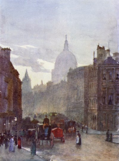 Von der Cannon Street Station von Herbert Menzies (after) Marshall
