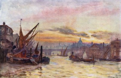 Ebbe in Southwark von Herbert Menzies (after) Marshall
