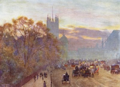 Der Zugang zu Westminster von Herbert Menzies (after) Marshall