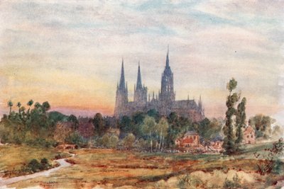 Bayeux von den Wiesen aus von Herbert Menzies Marshall