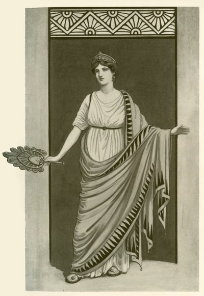 Das Himation. Ein Kleidungsstück, das in Griechenland und Rom zwischen 550 v. Chr. und 300 n. Chr. getragen wurde, 1924 von Herbert Norris