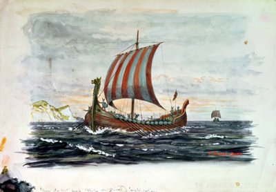Wikingerschiff von Herbert Oakes Jones