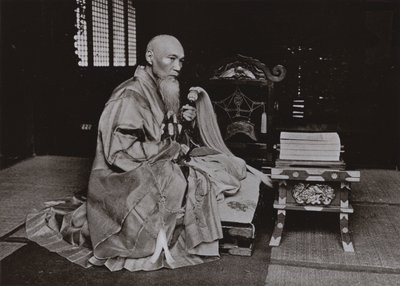 Ein buddhistischer Abt von Herbert Ponting