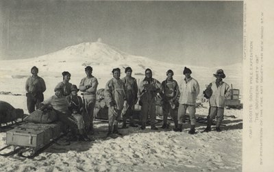 Kapitän Scotts Südpol-Expedition. Die Südgruppe 1911 von Herbert Ponting
