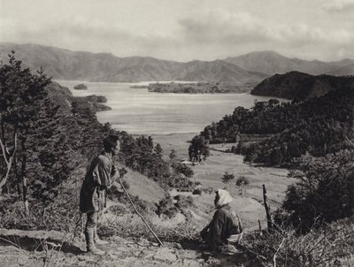 Japan in den 1920er Jahren: Kawaguchi-See von Herbert Ponting