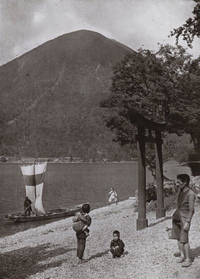 Nantai-zan und See Chuzenji von Herbert Ponting