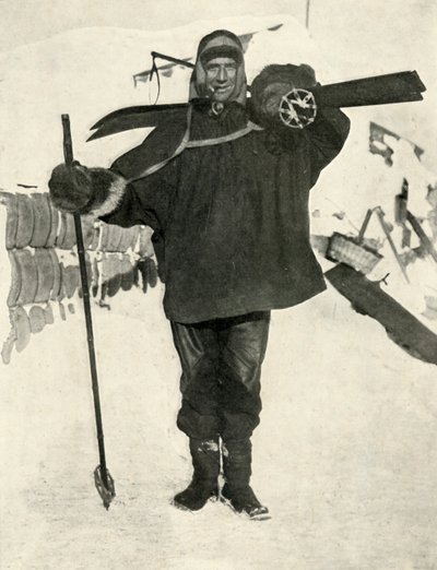 Fähnrich Crean, der die Albert-Medaille erhielt von Herbert Ponting