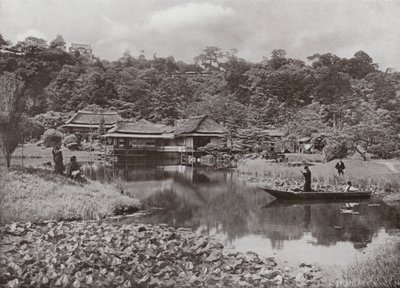 Das Ha-Kei-Tei Gasthaus und Garten in Hikone von Herbert Ponting