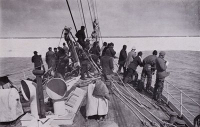Der Zugang zum Packeis von Herbert Ponting