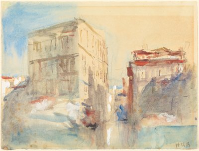 Paläste am Canal Grande in Venedig von Hercules Brabazon Brabazon