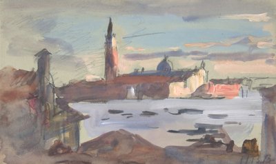 San Giorgio Maggiore, Venedig von Hercules Brabazon Brabazon
