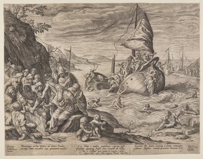 Das Schiffswrack des Heiligen Paulus bei Milet von Herman Jansz. Muller
