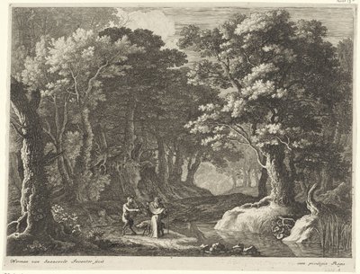 Versuchung des Hl. Antonius des Großen von Herman van Swanevelt