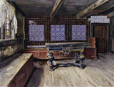 Halle im E Harden House in Neuengamme, bei Hamburg von Hermann Haase
