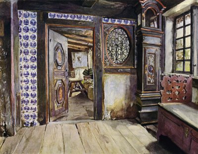 Halle im E Harden House in Neuengamme, bei Hamburg von Hermann Haase