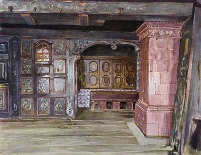 Teil der Halle im E Harden House, Neuengamme, bei Hamburg von Hermann Haase
