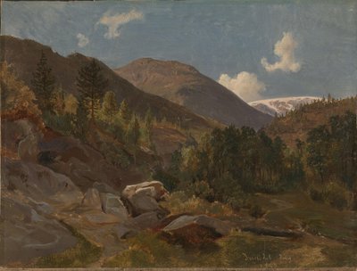 Norwegische Landschaft von Hermann Kauffmann the Elder