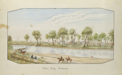 Miles City, Montana von Hermann Stieffel