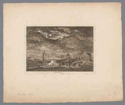 Ansicht von Spakenburg (Verschiedene Landschaften) von Hermanus van Brussel