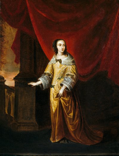 Porträt einer Dame von Hieronymus (circle of) Janssens