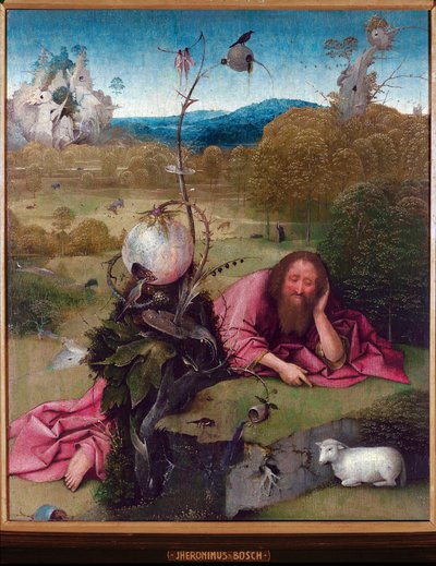 Johannes der Täufer in der Wüste von Hieronymus Bosch