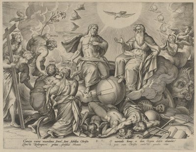 Jüngstes Gericht von Hieronymus Wierix
