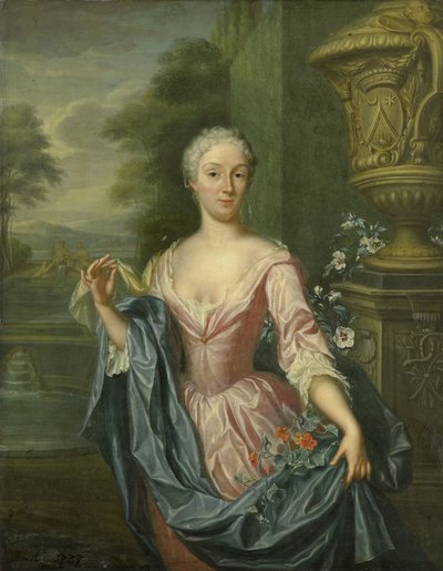 Porträt von Claudine van Royen von Hieronymus van der Mij