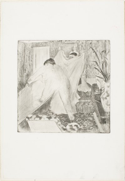 Das Bad verlassen von Hilaire Germain Edgar Degas