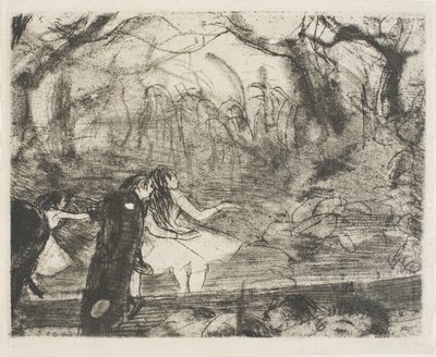 Auf der Bühne III von Hilaire Germain Edgar Degas