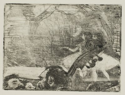 Auf der Bühne I von Hilaire Germain Edgar Degas