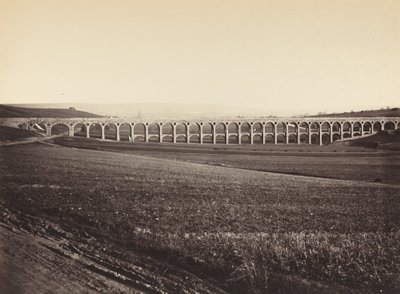 Arkaden, Brücke über die Vanne von Hippolyte Auguste Collard