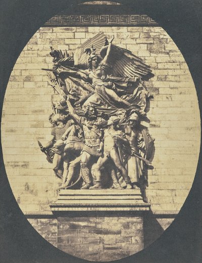 Detail von "Le Départ de 1792 (oder La Marseillaise)" von François Rude, Arc de Triomphe von Hippolyte Bayard