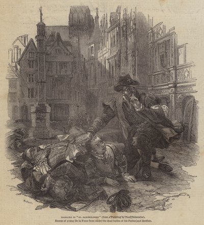 Massaker der Bartholomäusnacht von Hippolyte Delaroche