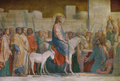 Einzug Christi in Jerusalem von Hippolyte Flandrin