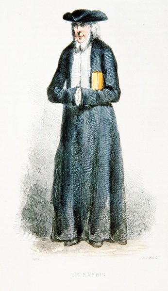 Der Rabbiner, Illustration aus 
