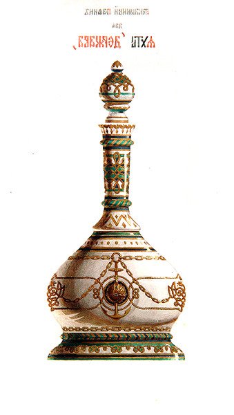 Entwurf für eine Karaffe, für den Gebrauch auf Alexander II.