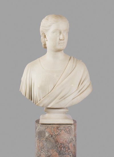 Mrs. Potter Palmer von Hiram Powers