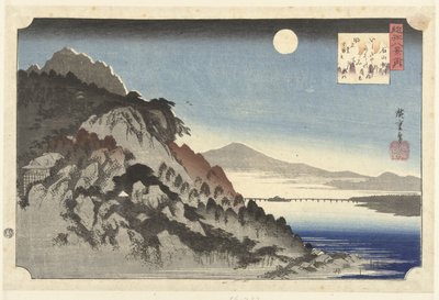 Herbstmond in Ishiyama von Hiroshige (I) , Utagawa