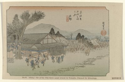 Ishibe von Hiroshige (I) , Utagawa